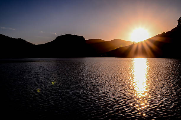 istock Dark Water Lake in Gran Canaria 521998746