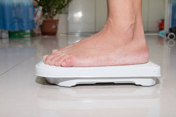 istock Closeup of a Asians weighed 522001488