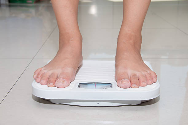 istock Closeup of a Asians weighed 522001516