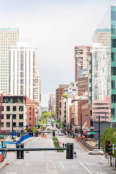 istock Skyscrapers in Denver downtown, Colorado 522003298