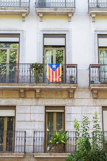 istock Independence flag in balcony. Catalonia 522016205
