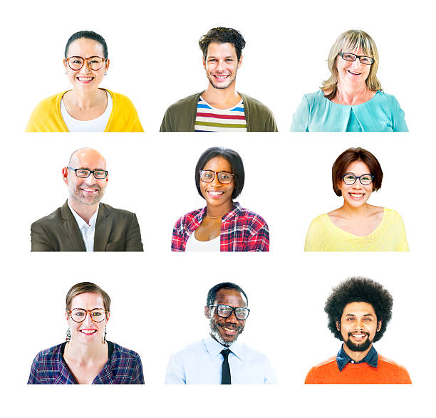 istock Portrait of Diverse Multiethnic Cheerful People 522016475