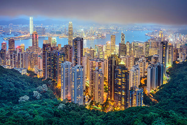 istock Hong Kong China City Skyline 522017409