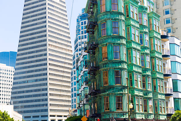 istock San Francisco Columbus Av with Karny St at California 522019657