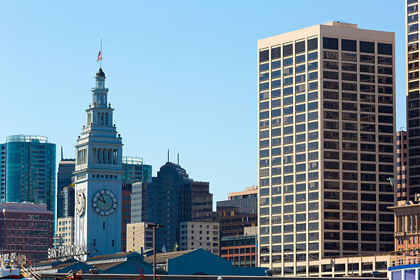 istock San Francisco Ferry Building Clock Tower in Embarcadero 522020651