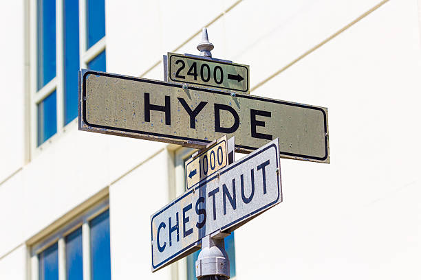 istock San francisco Hyde Street sign with Chesnut California 522021045