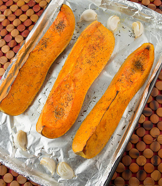 Cooked butternut squash