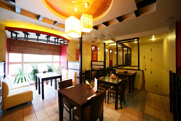 istock european restaurant in bright colors 522037369