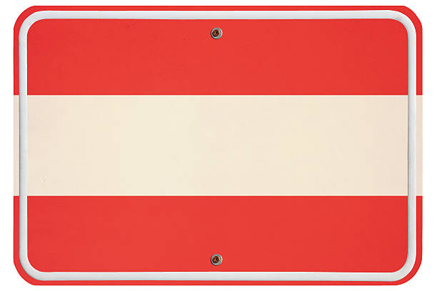 istock Vintage Austria metal sign 522037675