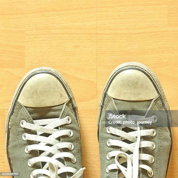 Old Sneakers Stock Photo - Download Image Now - Adult, Canvas Fabric, Canvas Shoe