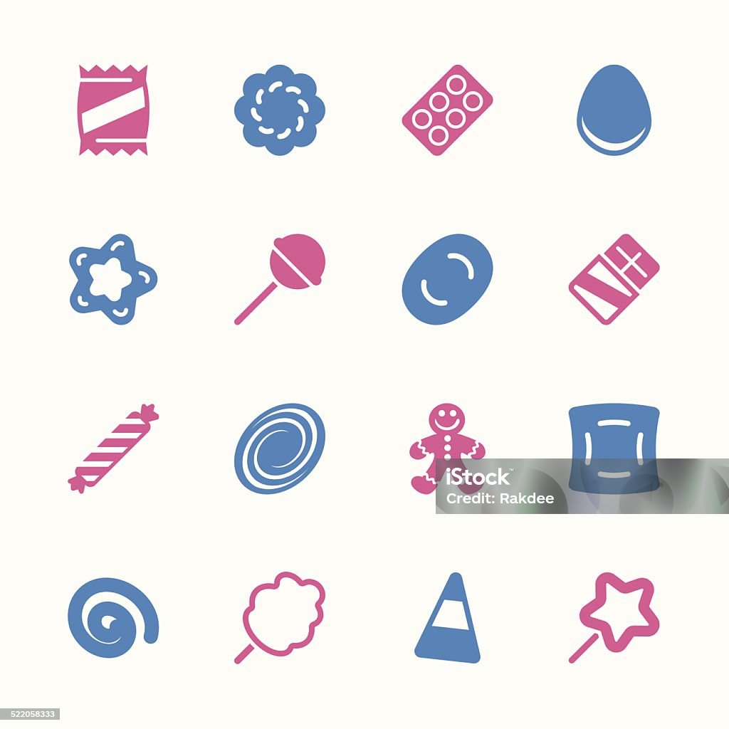 Candy Icons Set 3 - Color Series Candy Icons Set 3 Color Series Vector EPS10 File. Candy stock vector