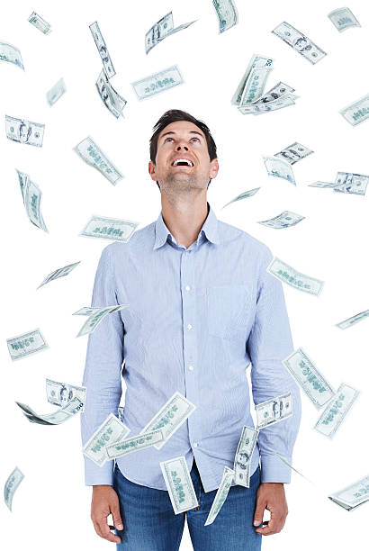 istock He can't believe his luck 522058869