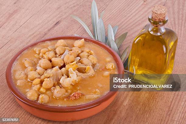 Tripe Stew With Chickpeas In Clay Pot Stock Photo - Download Image Now - Casserole, Chick-Pea, Cooked