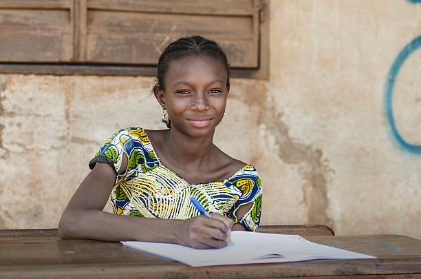istock Education for African Children Symbol - Writing A Peace Letter 522079945