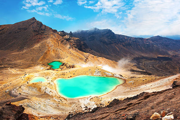 통가기로 건널목 - tongariro crossing 뉴스 사진 이미지