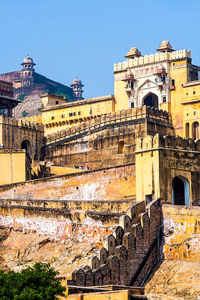 istock Famous Rajasthan landmark - Amer (Amber) fort, Rajasthan, India 522094833