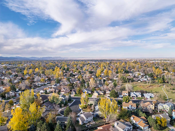 istock Fort Collins aerial view 522094911