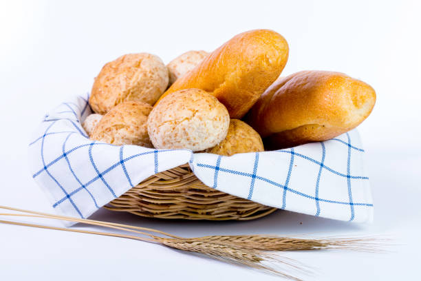 istock Fresh natural bread food 522095815