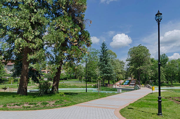 istock Part of public gardens in Peshtera town 522097189