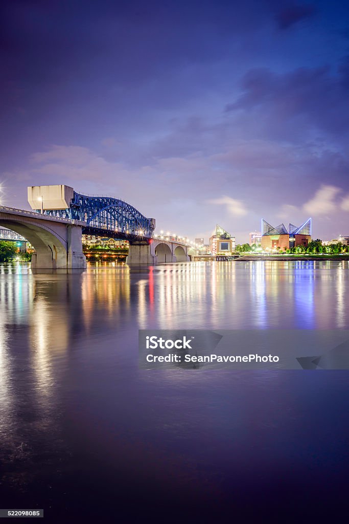 Chattanooga, Tennessee Skyline Chattanooga, Tennessee, USA downtown skyline. Chattanooga Stock Photo