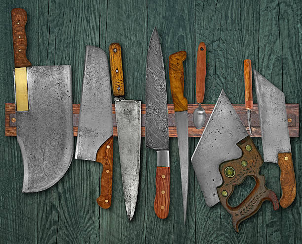 vintage-Messer auf den Standardpreis – Foto