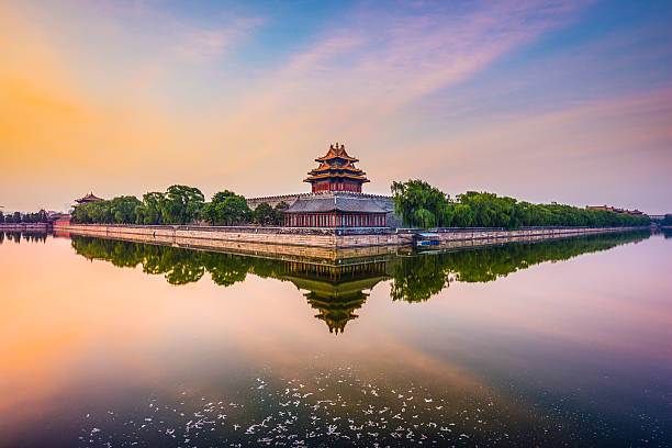 Beijing Imperial City Beijing, China at the Imperial City north gate. beijing stock pictures, royalty-free photos & images