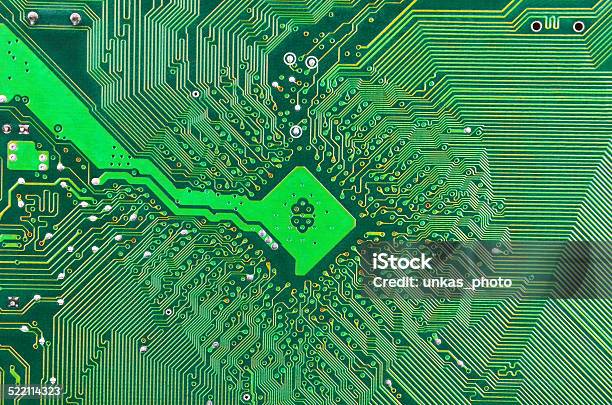 Circuit Board Background Stock Photo - Download Image Now - Abstract, Binary Code, Byte