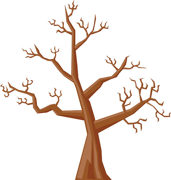 Dead Tree Vector Stock Illustration - Download Image Now - Tree, Cartoon, Bare  Tree - iStock