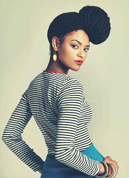Shot of a fashionable young woman posing in the studio