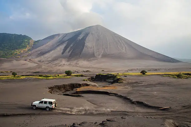 Photo of The eruption of the volcano Yasur on Tanna Island, Vanuatu