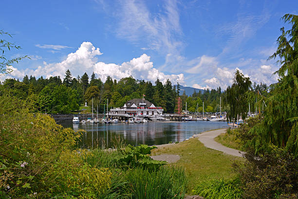 istock Stanley Park with View at Vancouver Rowing Club 522127393