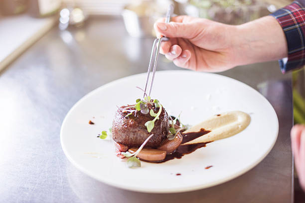 istock Some sprouts to decorate the meal 522129888