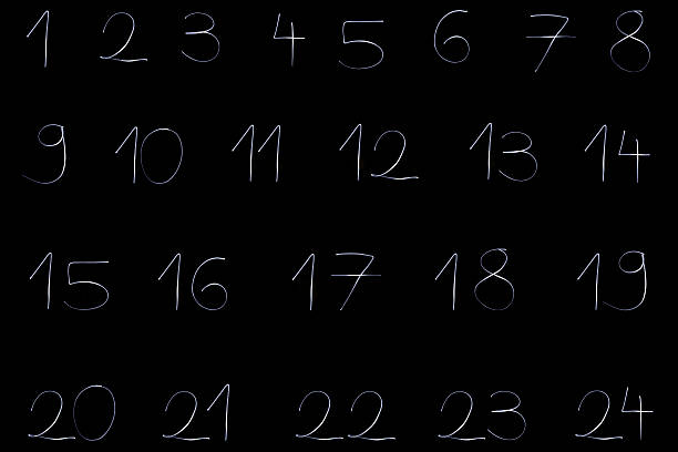 istock Advent calendar light painting 522132593