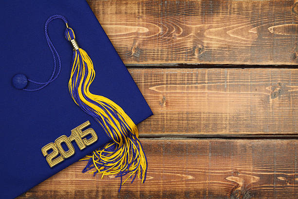 istock Blue and Gold 2015 Graduation 522134079
