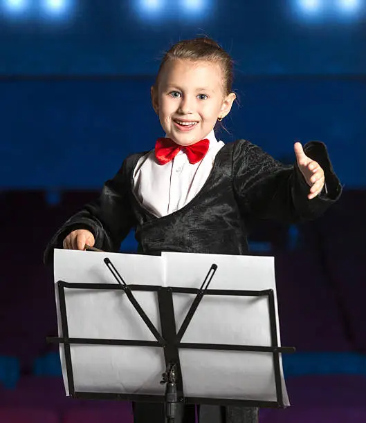 Photo of Little musical conductor