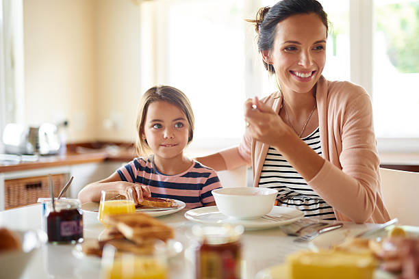 istock Great days begin with family breakfasts 522140668