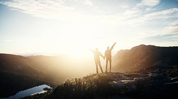 istock It’s not the mountain we conquer but ourselves 522142794