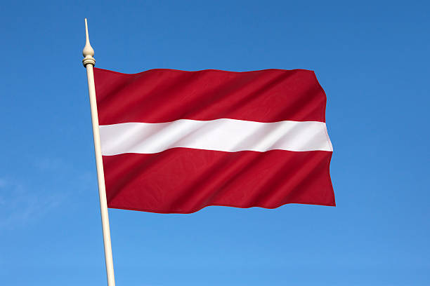 istock The national flag of Latvia 522144934