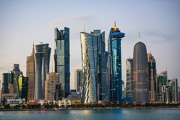 istock City Skyline and buildings  - Doha , Qatar 522145468