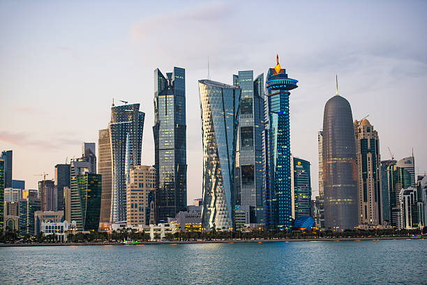 istock City Skyline and buildings  - Doha , Qatar 522145670