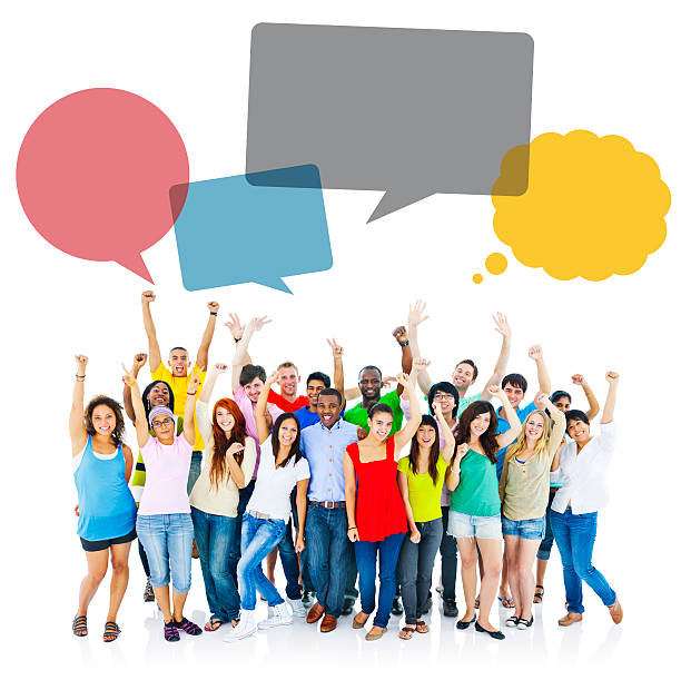istock Large Diverse Group of People Enjoying 522150571