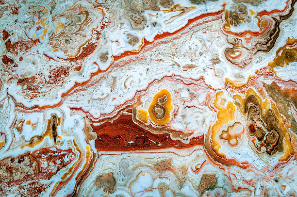 istock Onyx marble,orange, yellow, red, green, brown 522150580