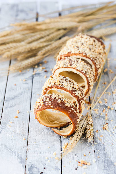 istock Hungarian a round loaf with peanuts 522152558