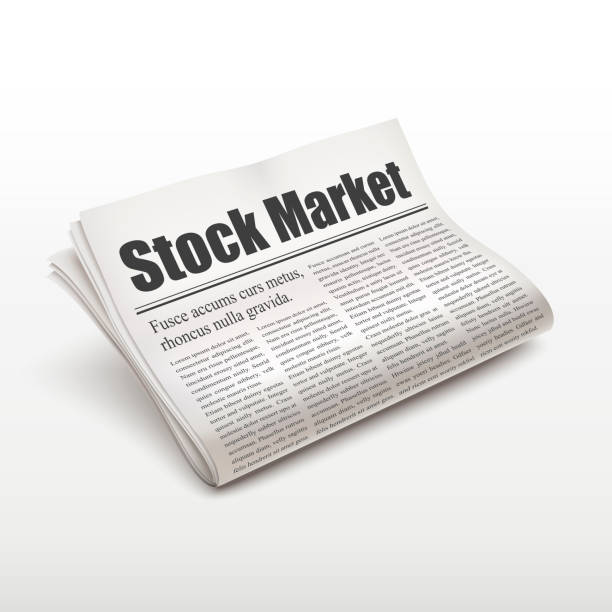 istock stock market words on newspaper 522152633