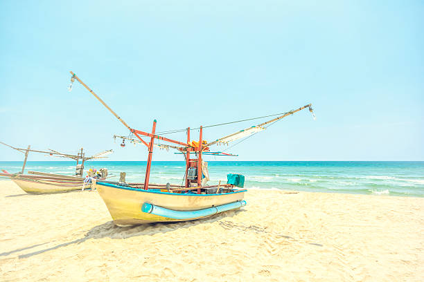 istock Fishing Boats on the Beach 522152880