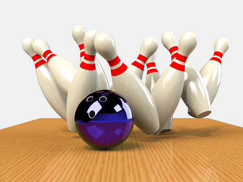 Bowling Game Strike rot