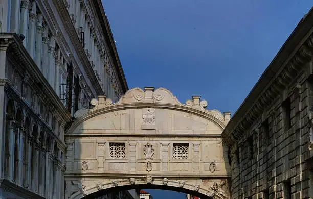 Photo of Venice, Italy. St. Mark's Square, Bridge of Sighs