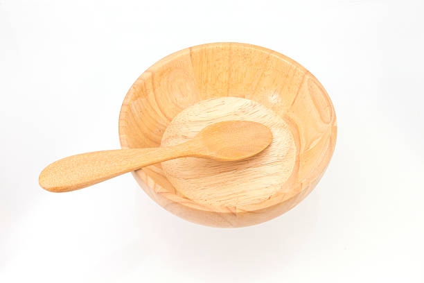 istock wooden bowl and spoon 522155855