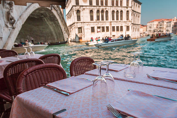 istock Dinner in Vanice at Grand Canal 522165745