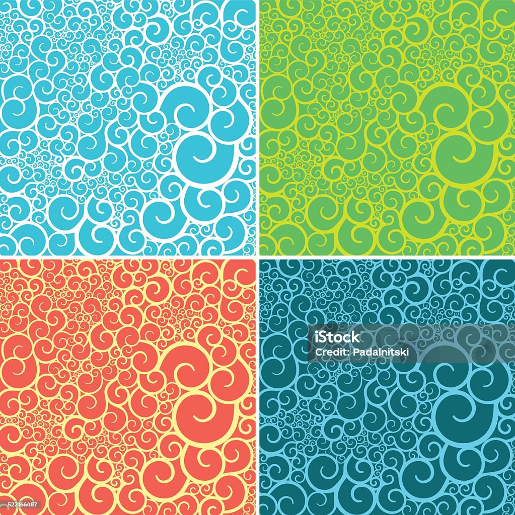 Overall Swirl Pattern Swirl Pattern Stock Illustration - Download Image Now - Abstract ...